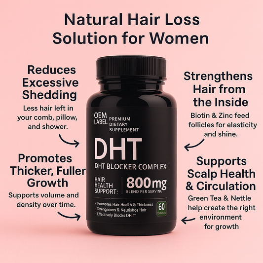 FollicleGuard™ – DHT Blocker Capsules for Hair Regrowth.