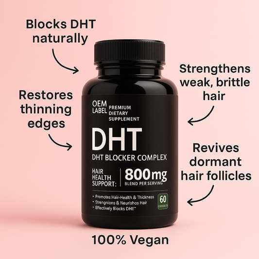 FollicleGuard™ – DHT Blocker Capsules for Hair Regrowth