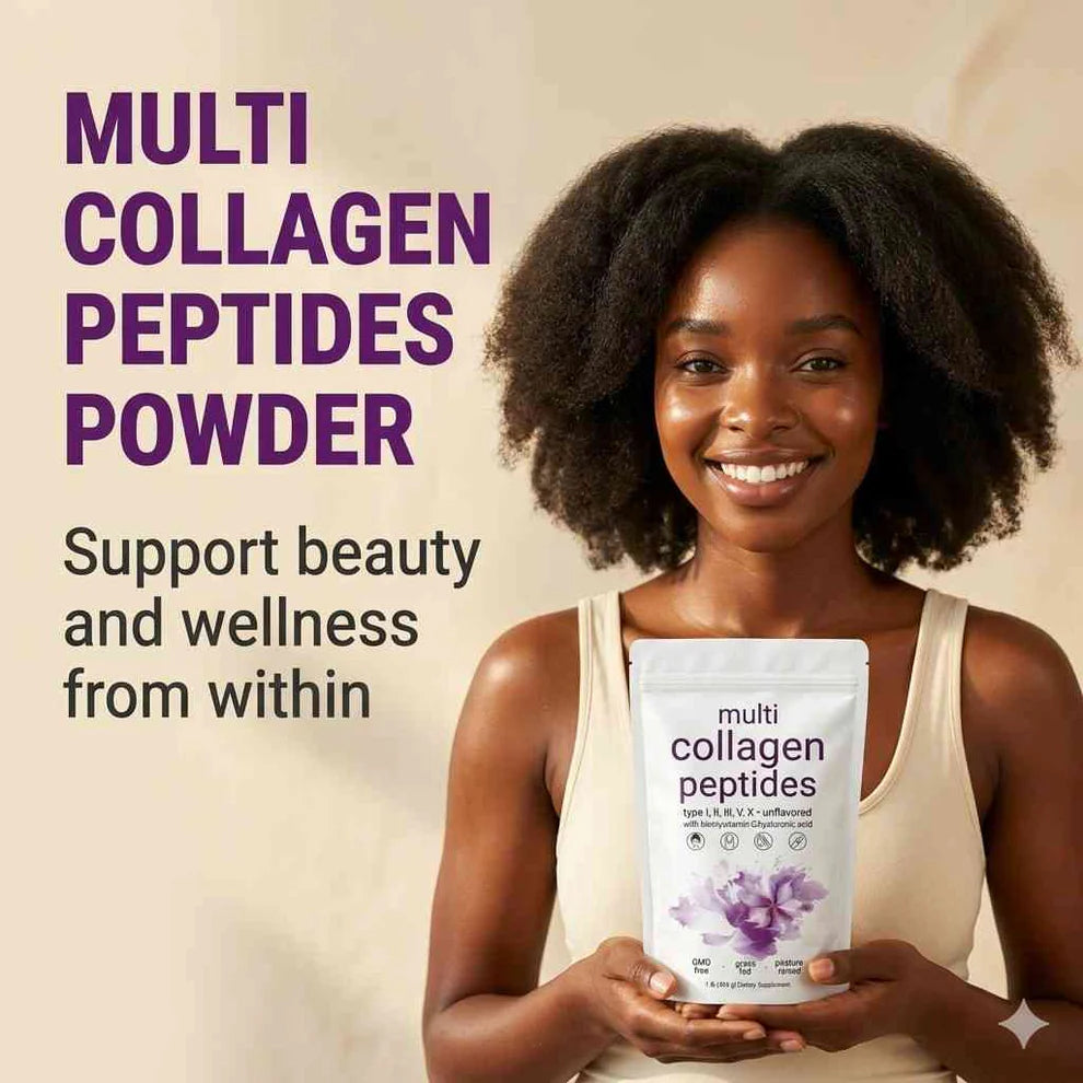 Multi Collagen Peptides Powder.